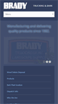 Mobile Screenshot of bradytrucking.com